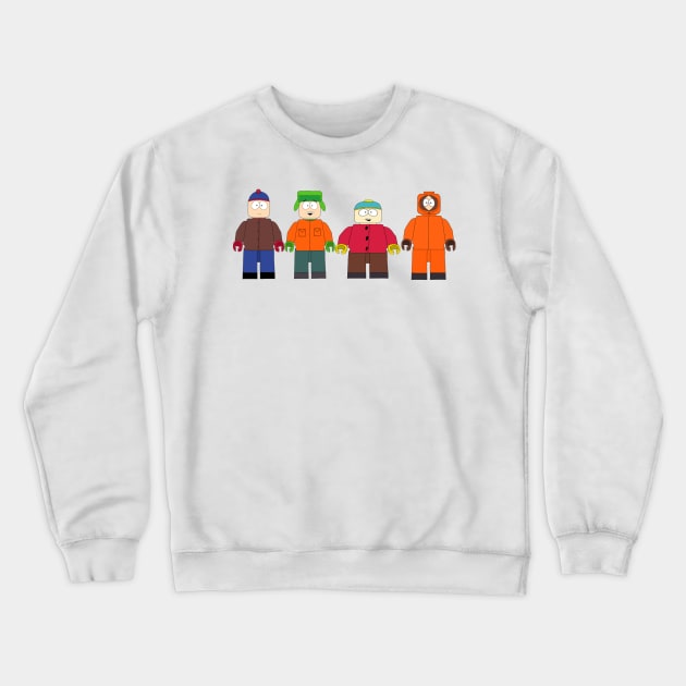 LEGO South Park Crewneck Sweatshirt by Bridge_the_Ink